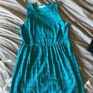 Loft Eyelet Dress Size Large Tall